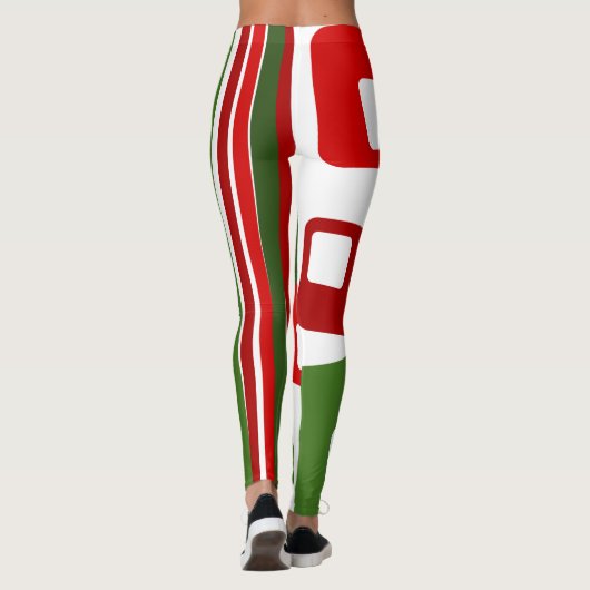 Lines & Rectangles Leggings (Achterkant)