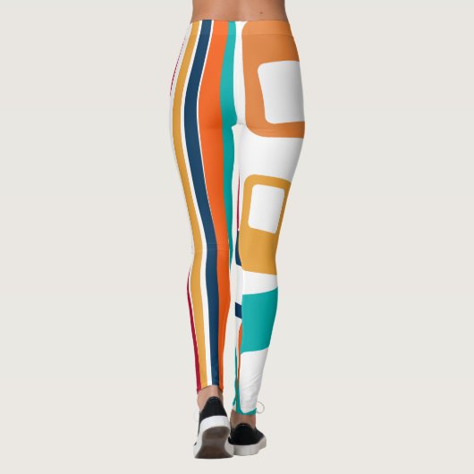 Lines & Rectangles Leggings (Achterkant)