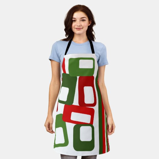 Lines & Rectangles Schort (Gedragen)