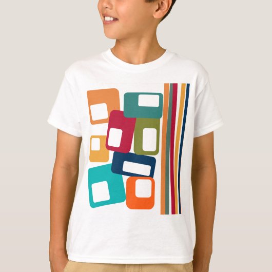 Lines & Rectangles T-shirt (Voorkant)