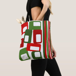 Lines & Rectangles Tote Bag