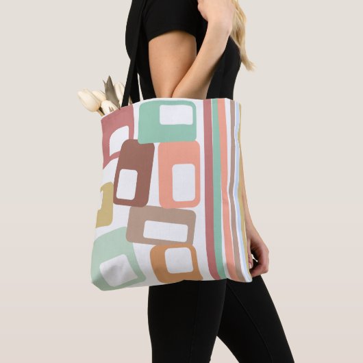 Lines & Rectangles Tote Bag (Dichtbij)