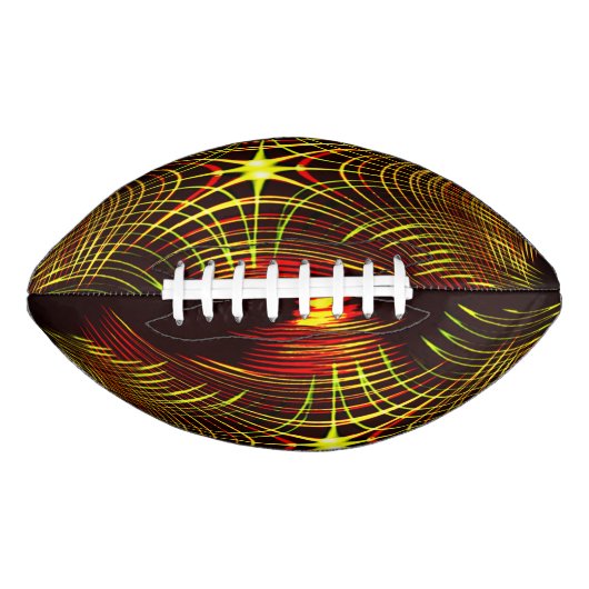 Lines that repeat in wave and light effect? american football (Voorkant)
