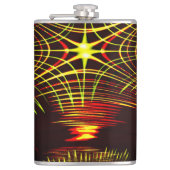 Lines that repeat in wave and light effect? heupfles (Voorkant)