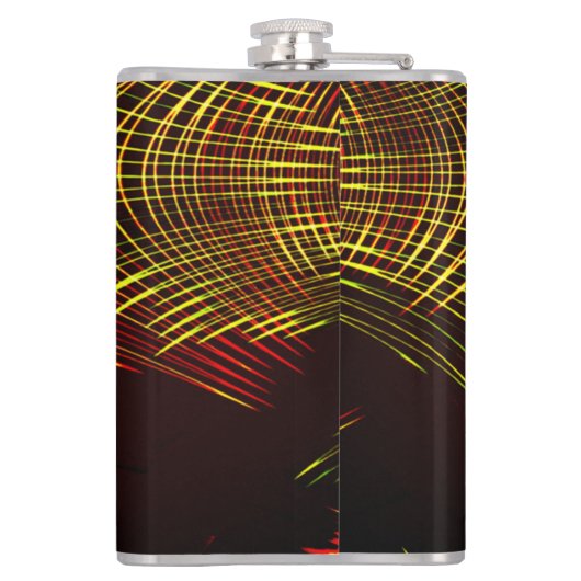 Lines that repeat in wave and light effect? heupfles (Achterkant)