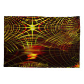 Lines that repeat in wave and light effect? kussensloop (Achterkant-Links)