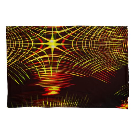 Lines that repeat in wave and light effect? kussensloop (Voorkant-Links)