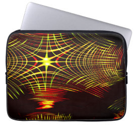Lines that repeat in wave and light effect? laptop sleeve