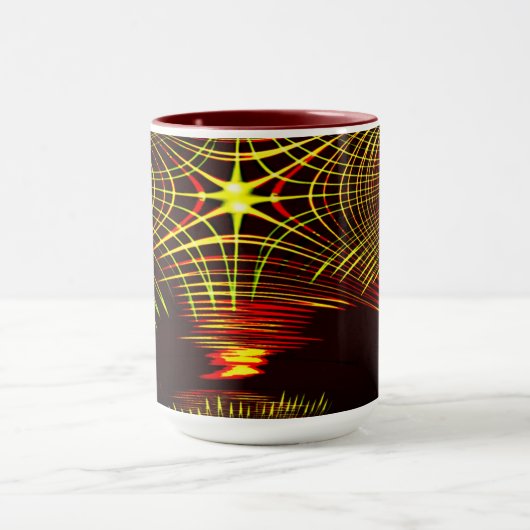 Lines that repeat in wave and light effect? mok (Midden)