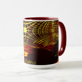 Lines that repeat in wave and light effect? mok (Voorkant rechts)