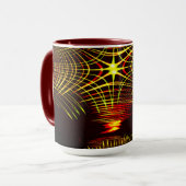 Lines that repeat in wave and light effect? mok (Voorkant links)