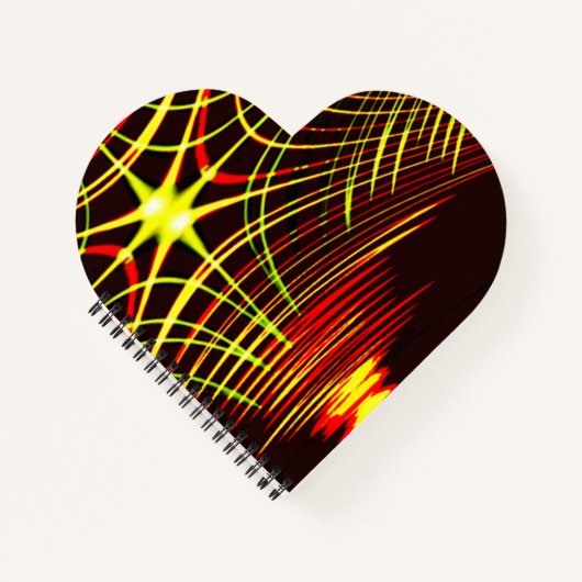 Lines that repeat in wave and light effect? notitieboek (Voorkant)