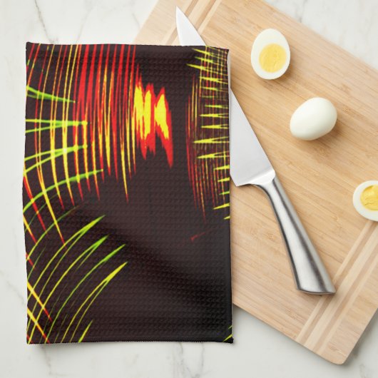 Lines that repeat in wave and light effect? theedoek (Quarter Fold)