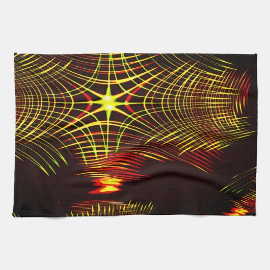 Lines that repeat in wave and light effect? theedoek (Horizontaal)