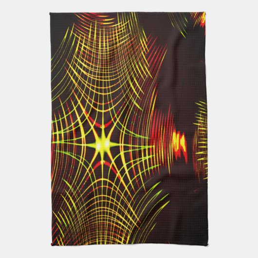 Lines that repeat in wave and light effect? theedoek (Verticaal)