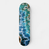 Lines Tie Dye Persoonlijk Skateboard (Voorkant)
