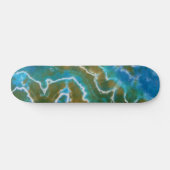 Lines Tie Dye Persoonlijk Skateboard (Horizontaal)