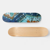 Lines Tie Dye Persoonlijk Skateboard (Horizontaal)