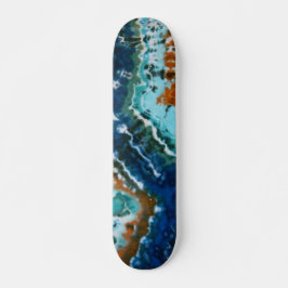 Lines Tie Dye Persoonlijk Skateboard