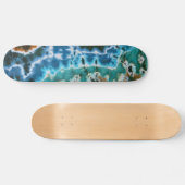 Lines Tie Dye Persoonlijk Skateboard (Horizontaal)