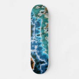 Lines Tie Dye Persoonlijk Skateboard