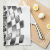 Lineup-scharnige Sprint-auto's starten Theedoek (Quarter Fold)