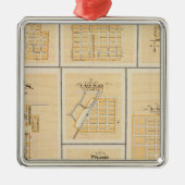 Lineville, Derby, Glidden, Ames, Conway Metalen Ornament (Voorkant)