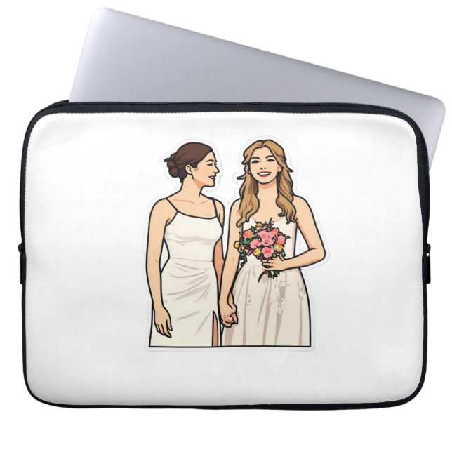 Ling en Orm (van TSOU) Laptop Sleeve (Voorkant)