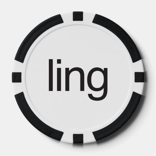 ling poker chips (Voorkant)
