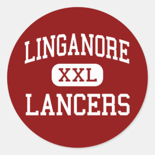 Linganore - Lancers - Hoog - Frederick Maryland Ronde Sticker