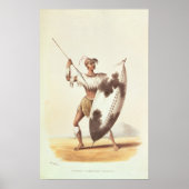 Lingap, een Matabili Warrior Poster (Voorkant)