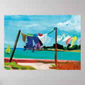 linge dans la brise poster (Voorkant)