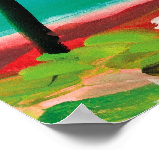 linge dans la brise poster (Hoek)