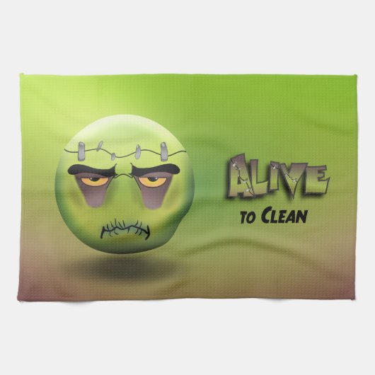 Linge De Cuisine Frankenmoji Theedoek (Horizontaal)