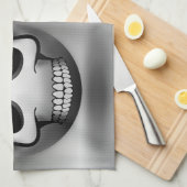 Linge De Cuisine Skullmoji Theedoek (Quarter Fold)