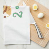 Linge ik ben 2 jaar - Lion's verjaardagscadeau Theedoek (Quarter Fold)