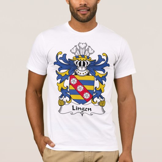 Lingen Family Crest T-shirt (Voorkant)