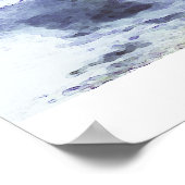 Lingen over water | WATERVERF Poster (Hoek)