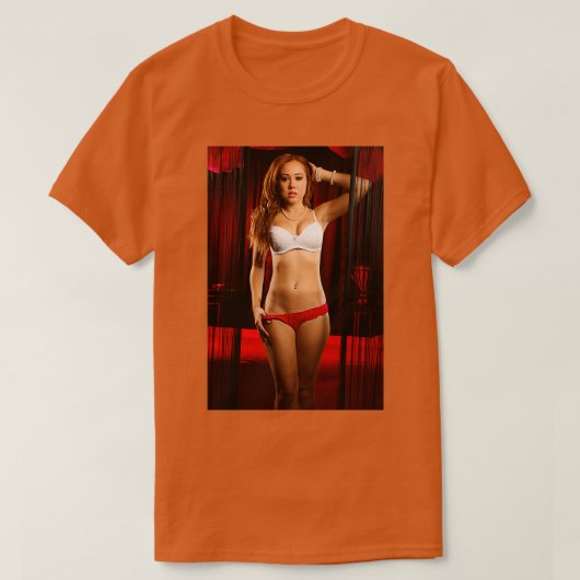 Lingerie 1 t-shirt (Design voorkant)