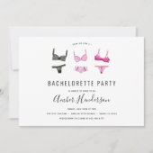 Lingerie Bachelorette Party Kaart (Voorkant)