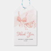 Lingerie Blush Bridal Cadeaulabel (Voorkant)