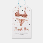 Lingerie Blush Bridal Cadeaulabel (Voorkant)