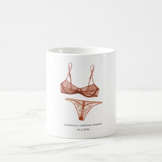 Lingerie Blush Bruids Koffiemok (Center)