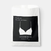 Lingerie Boutique bedankt voor uw aankoop Bedankzakje (Voorkant)