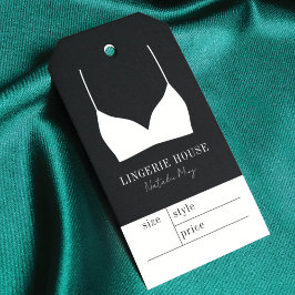 Lingerie Boutique Clothing Label Price Hang Label Visitekaartje