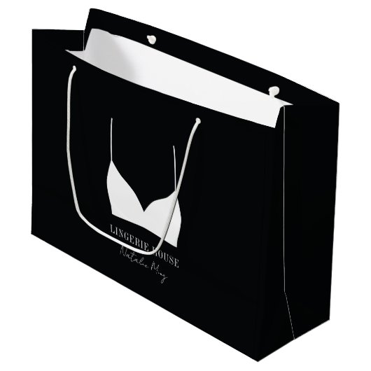Lingerie Boutique Groot Cadeauzakje (Voorkant Gekanteld)