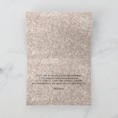 Lingerie Boutique Logo Business Bedankt Kaart (Binnen)