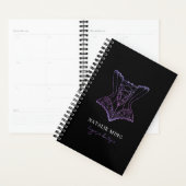 Lingerie Boutique Logo Paarse Glitter Planner (Display)