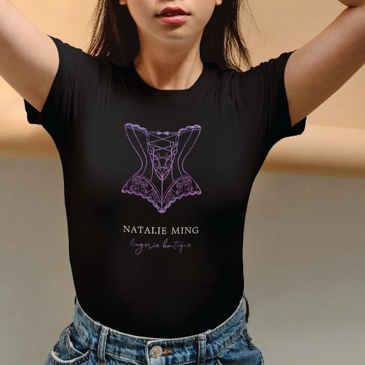 Lingerie Boutique Logo T-Shirt