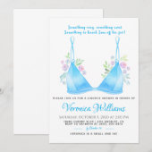 Lingerie Bridal Shower Kaart (Voorkant / Achterkant)